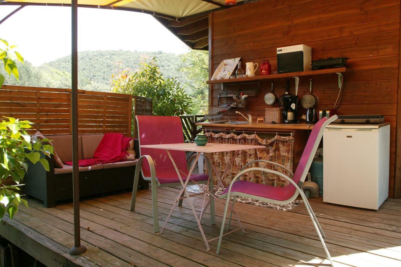 Le Refuge Des Pots Rouges Villa Cros  Exteriör bild